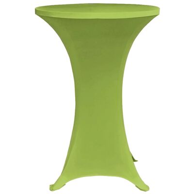 vidaXL Husă elastică pentru masă, 2 buc., verde, 60 cm