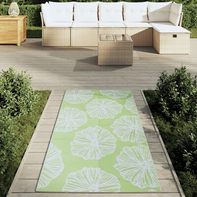 vidaXL Covor de exterior, verde, 80x150 cm, PP