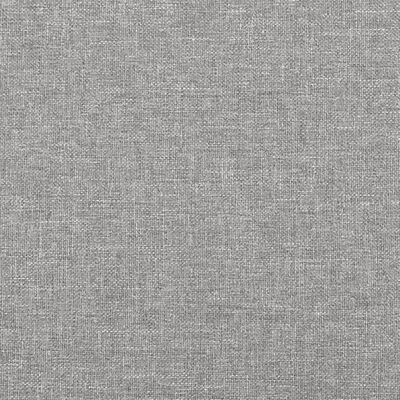 vidaXL Tăblii de pat, 4 buc, gri deschis, 80x5x78/88 cm, textil