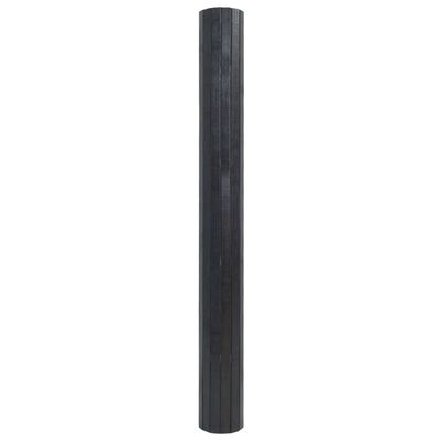vidaXL Covor dreptunghiular, gri, 60x400 cm, bambus
