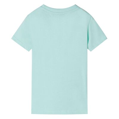 Tricou pentru copii, verde mentă deschis, 104