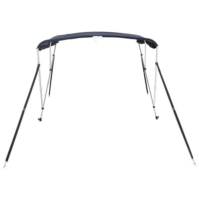 vidaXL Parasolar Bimini 3 arcuri pereți din plasă 183x(154-167)x137 cm