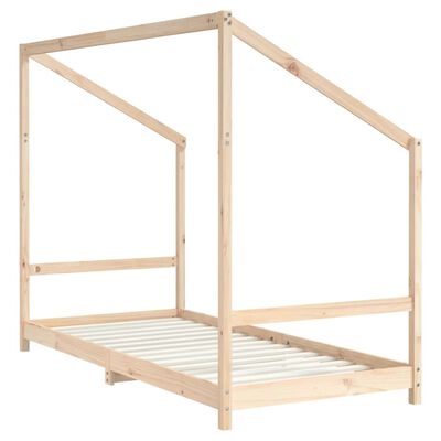 vidaXL Cadru pat pentru copii, 2x(90x190) cm, lemn masiv de pin