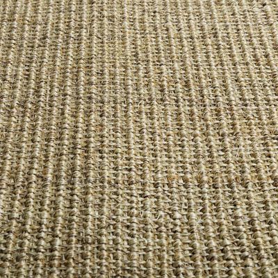 vidaXL Covor din sisal natural, verde, 66x200 cm