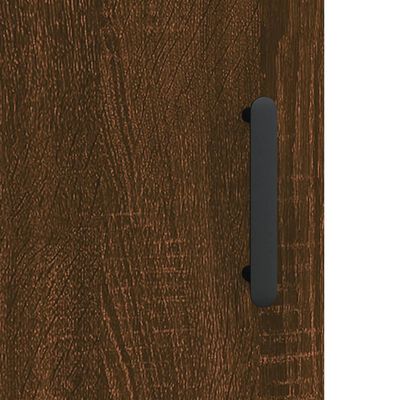 vidaXL Servantă, stejar maro, 69,5x34x90 cm, lemn prelucrat
