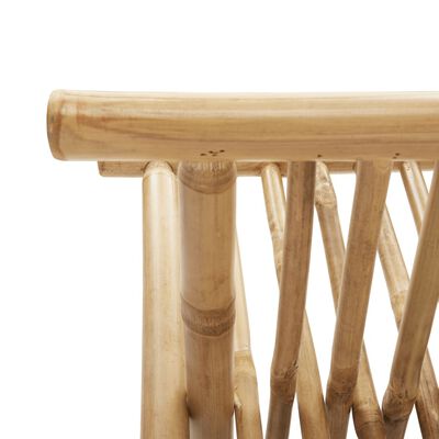 vidaXL Suport pentru reviste, 42x30,5x34,5 cm, bambus