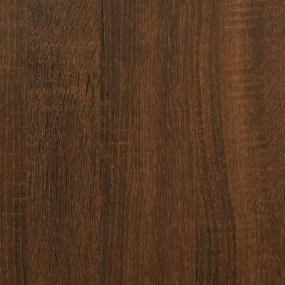 vidaXL Dulapuri, 2 buc, stejar maro, 60x35x70 cm, lemn prelucrat
