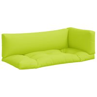 vidaXL Perne de paleți, 3 buc, verde aprins, material textil