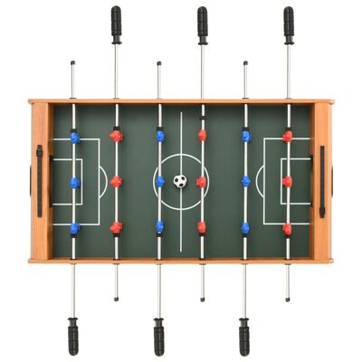 vidaXL Mini masă de fotbal, 69 x 37 x 62 cm, arțar