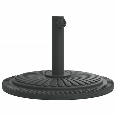 vidaXL Suport umbrelă pentru stâlpi Ø38 / 48 mm, 12 kg, rotund