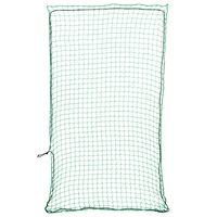 vidaXL Plasă de remorcă cu funie elastică, verde, 2,1x1,25 m, PP