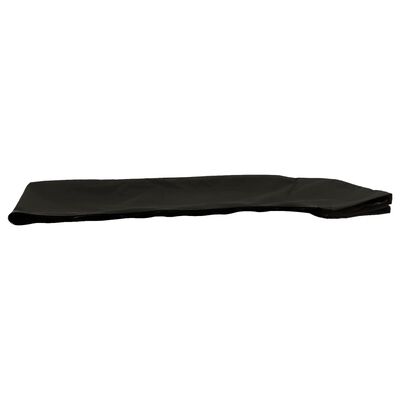 vidaXL Parasolar barcă Bimini cu 4 arcuri, negru, 243x210x137 cm