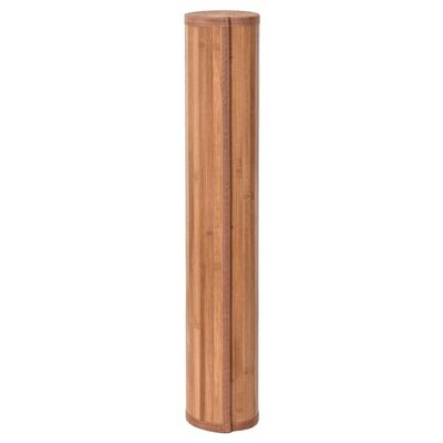 vidaXL Covor dreptunghiular, natural, 100x1000 cm, bambus