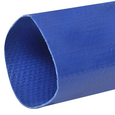 vidaXL Furtun plat, 25 m 1,5" PVC