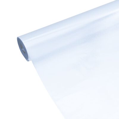 vidaXL Folie fereastră, statică/mată, gri transparentă, 60x1000cm, PVC