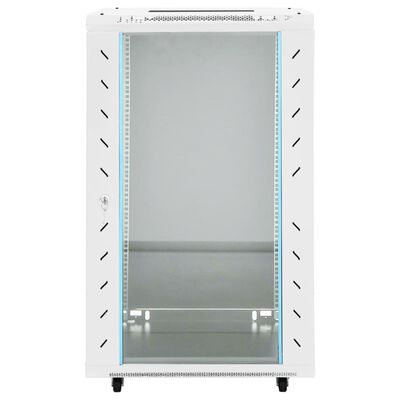 vidaXL Dulap de server, 18U, 19" IP20, gri, 60x60x100 cm