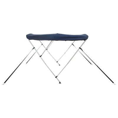 vidaXL Parasolar Bimini 3 arcuri pereți din plasă 183x(154-167)x137 cm