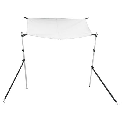 vidaXL Extensie parasolar T-Top, alb, 170x170x(115-183) cm