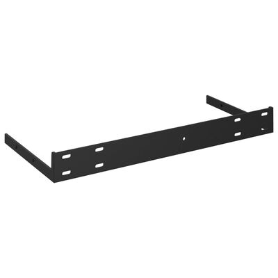 vidaXL Raft de perete suspendat, alb, 40x23x3,8 cm, MDF