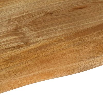 vidaXL Blat de masă contur organic 90x80x2,5 cm lemn masiv de mango