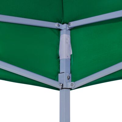 vidaXL Acoperiș pentru cort de petrecere, verde, 2 x 2 m, 270 g/m²