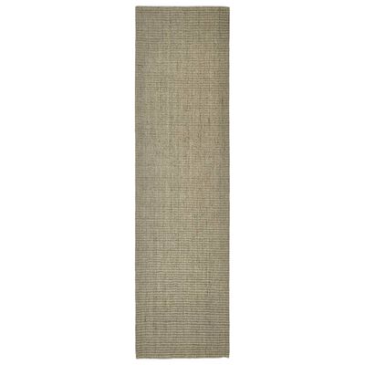 vidaXL Covor din sisal pentru stâlp de zgâriat, gri taupe, 80x300 cm