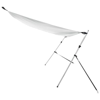 vidaXL Extensie parasolar T-Top, alb, 170x170x(115-183) cm