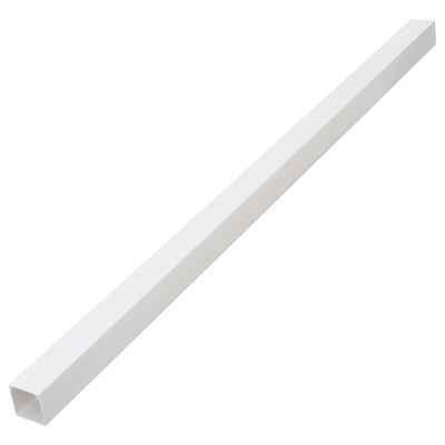 vidaXL Șine de cabluri, 100x40 mm, 30 m, PVC