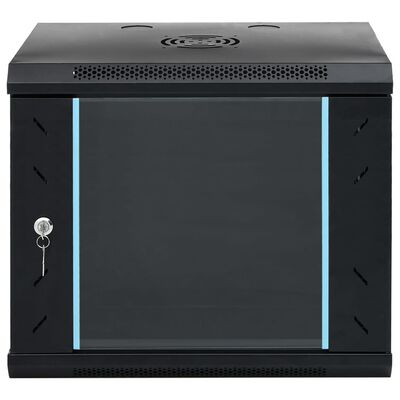 vidaXL Dulap de server montat pe perete, 9U, 19" IP20, 53x40x45 cm