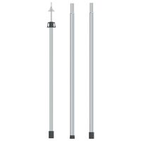 vidaXL Stâlp telescopic pentru prelată, 102-260 cm, aluminiu