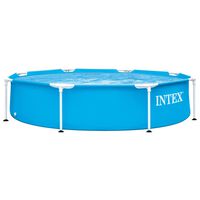 Intex Piscină cu cadru de metal, 244 x 51 cm