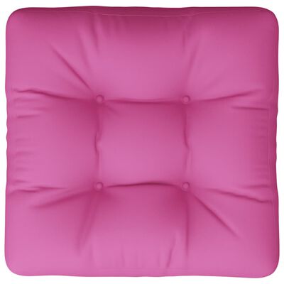 vidaXL Pernă de paleți, roz, 50x50x12 cm, textil