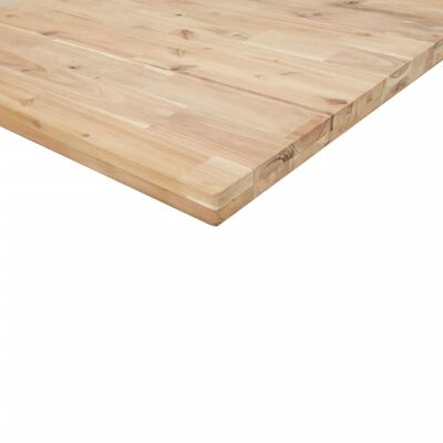 vidaXL Rafturi plutitoare 4 buc. 100x20x4cm lemn masiv acacia netratat