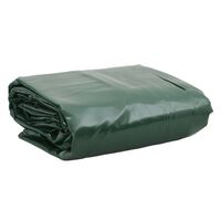 vidaXL Prelată, verde, 1x2,5 m, 650 g/m²