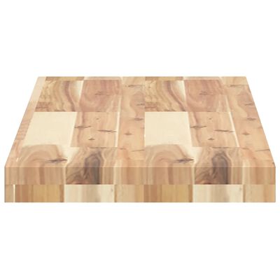 vidaXL Blat de masă 80x30x4 cm dreptunghiular lemn masiv de acacia