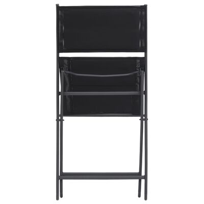 vidaXL Set mobilier de exterior, 9 piese, oțel