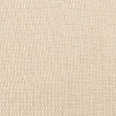 vidaXL Saltea cu arcuri buzunar de copii, crem 80x160 cm textil