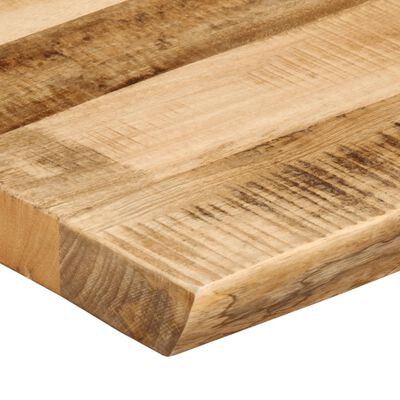 vidaXL Blat de masă contur natural 140x60x3,8 cm lemn masiv mango brut