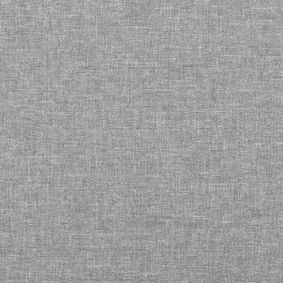 vidaXL Saltea cu arcuri buzunar de copii, gri deschis 80x160 cm textil