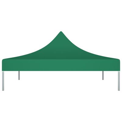 vidaXL Acoperiș pentru cort de petrecere, verde, 3 x 3 m, 270 g/m²