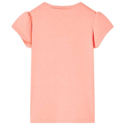 Tricou pentru copii, corai neon, 140