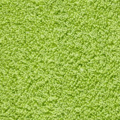 vidaXL Set de prosoape premium SOLUND, 6 piese, verde măr, 600 g/m²