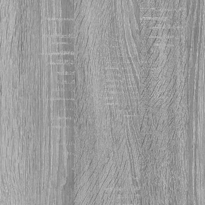 vidaXL Dulap, gri sonoma, 91x29,5x65 cm, lemn compozit
