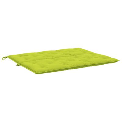 vidaXL Pernă bancă grădină, verde aprins 120x(50+50)x7cm textil oxford