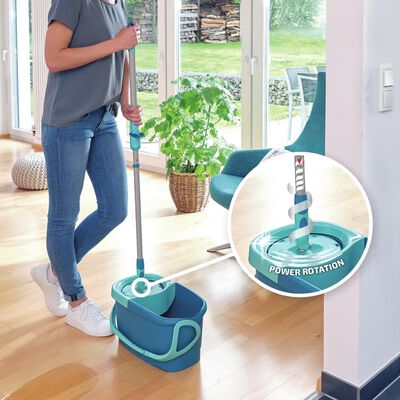 Leifheit Set mop rotativ pentru pardoseală Clean Twist Ergo