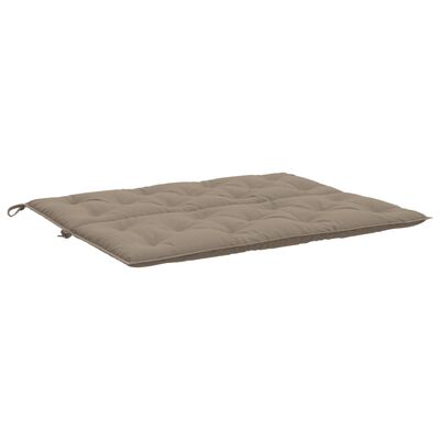 vidaXL Pernă bancă grădină, gri taupe 120x(50+50)x7cm material oxford