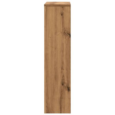 vidaXL Mască pentru calorifer stejar artizanal 78x20x82 cm lemn