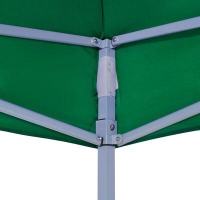 vidaXL Acoperiș pentru cort de petrecere, verde, 3 x 3 m, 270 g/m²