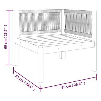 vidaXL Set mobilier grădină cu perne, crem, 5 piese, lemn masiv acacia