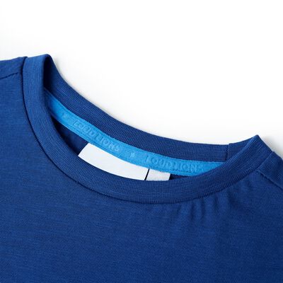 Tricou pentru copii, albastru închis, 140